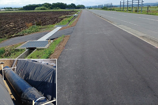 ㈱佐藤組(北上市) 農村地域防災減災事業後藤・横川目地区第9号工事