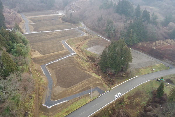 ㈱千葉建設（一関市）　経営体育成基盤整備事業新山南地区第１号工事