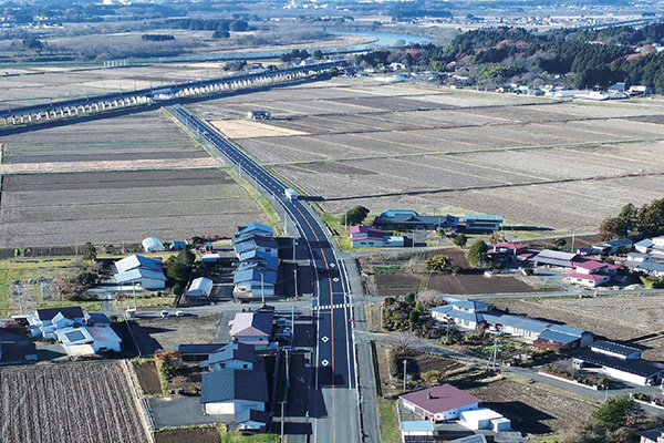 工藤建設㈱（奥州市）　主要地方道一関北上線稲瀬地区舗装補修工事